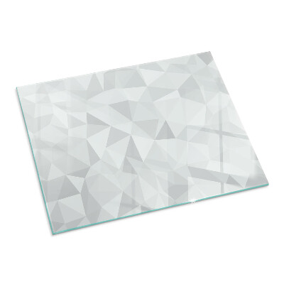 Glasplatte für Kamin rechteckig Abstraktes geometrisches Muster