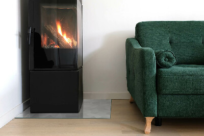 Glasplatte für Kamin rechteckig Abstraktes geometrisches Muster