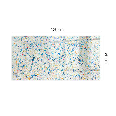 Glasplatte für Kamin rechteckig Abstraktes Texturmuster