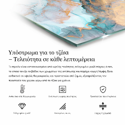 Kaminofen Glas Bodenplatte sechseckig Mosaikmuster in gefliesten Formen