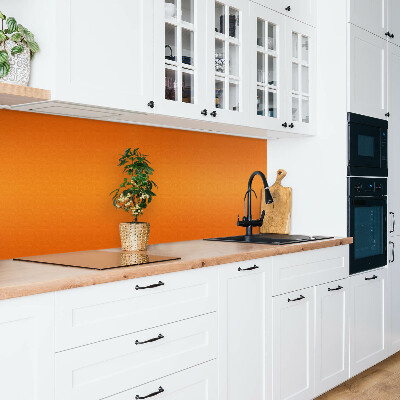 Wandverkleidung paneel orange Farbe
