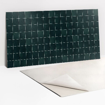 Wandverkleidung paneel Flaschengrünes Mosaik