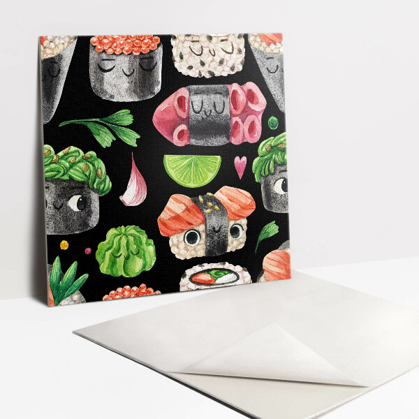 Samolepiace pvc obklady Rozprávkové sushi