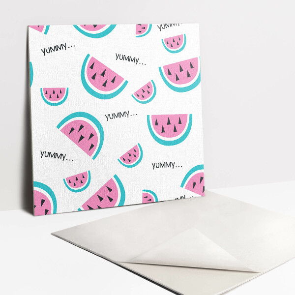 Vinylové obklady Komický vodný melón