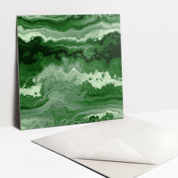 Vinylové obklady na stěnu Motív zeleného mramoru