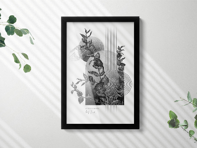 Bilderrahmen schwarz 20x30 cm