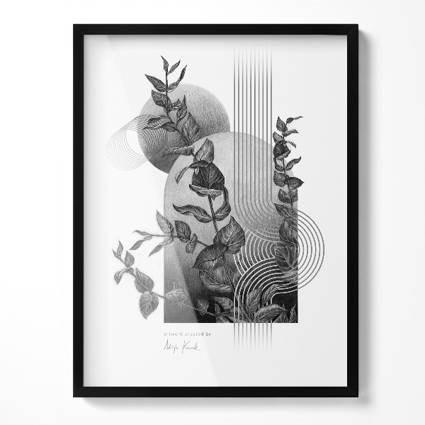 Fotorahmen schwarz 60x80 cm