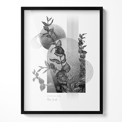 Fotorahmen schwarz 60x80 cm