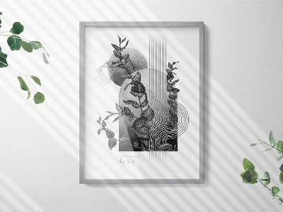 Bilderrahmen silber 60x80 cm