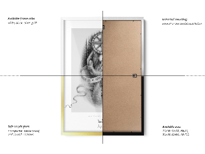 Fotorahmen gold 50x70 cm