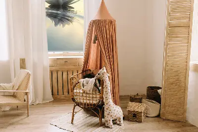 Rollo mit Seerosen Motiv