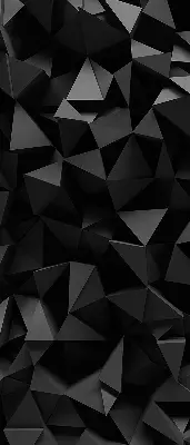Fensterrollo in schwarzem Origami Design