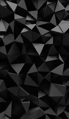 Fensterrollo in schwarzem Origami Design