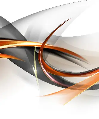 Fensterrollo für den Innenbereich mit orangem Linienmuster