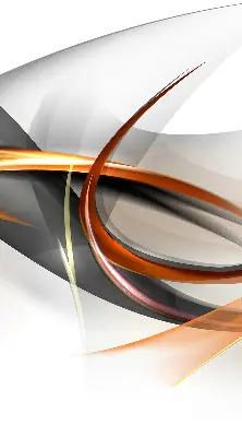 Fensterrollo für den Innenbereich mit orangem Linienmuster