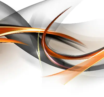 Fensterrollo für den Innenbereich mit orangem Linienmuster