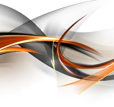 Fensterrollo für den Innenbereich mit orangem Linienmuster