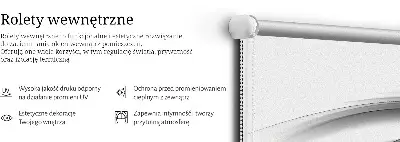 Rollo Fenster in orangefarbenem Wellendesign