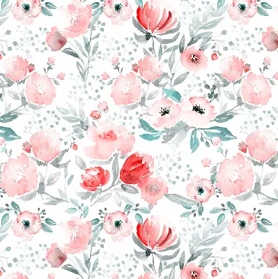Fensterrollo mit Motiv einer rosa Mohnblume