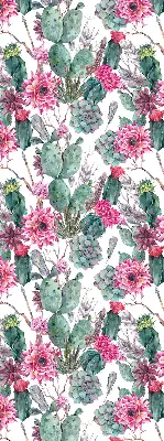 Fensterrollo mit Motiv Kaktusblüte