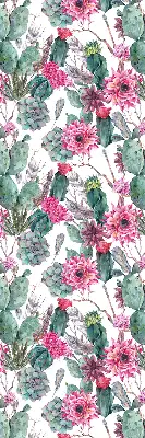 Fensterrollo mit Motiv Kaktusblüte