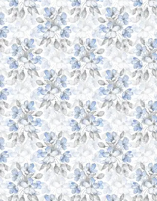 Fensterrollo für den Innenbereich mit Blumenmuster