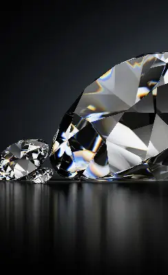 Fensterrollo mit Diamantenmotiv
