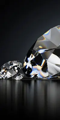 Fensterrollo mit Diamantenmotiv