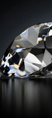 Fensterrollo mit Diamantenmotiv