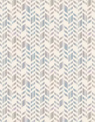 Fensterrollo für den Innenbereich mit gestreiftem Tannendesign
