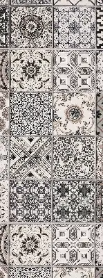Fensterrollo mit portugiesischem Muster