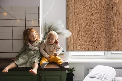 Fensterrollo aus Holz für den Innenbereich