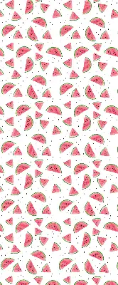 Rollo für Fenster mit Wassermelonenmuster