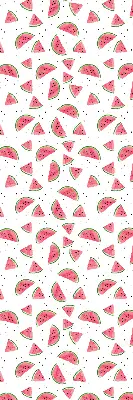 Rollo für Fenster mit Wassermelonenmuster