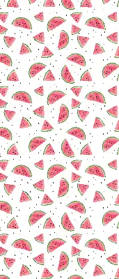 Rollo für Fenster mit Wassermelonenmuster