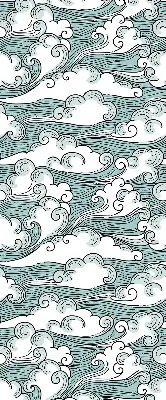 Rollo von Wolken und Wind