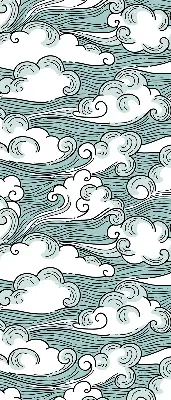 Rollo von Wolken und Wind