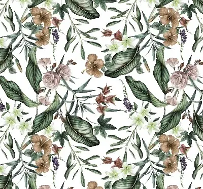 Fensterrollo mit dem Motiv Exotische Natur