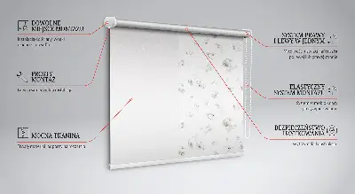 Rollo für Fenster im Design Planeten