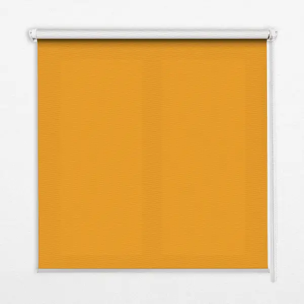 Rollo für Fenster in der Farbe Dunkelorange