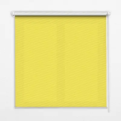 Fensterrollo in der farbe gelb