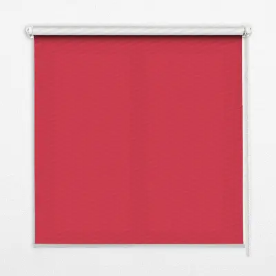 Fensterrollo in der Farbe Rot