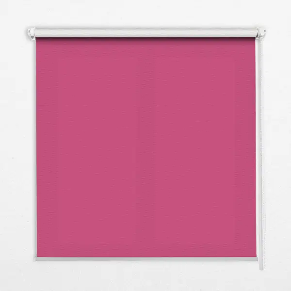 Fensterrollo in der Farbe Rosa