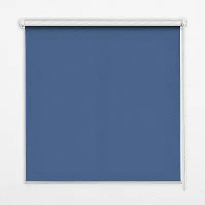 Fensterrollo in der Farbe Marine