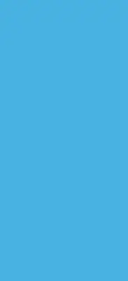 Fensterrollo für den Innenbereich in der Farbe Blau