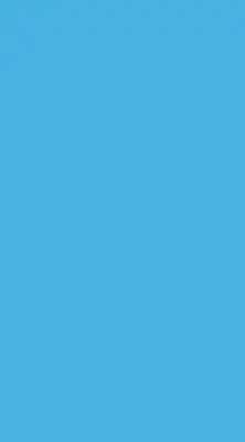 Fensterrollo für den Innenbereich in der Farbe Blau