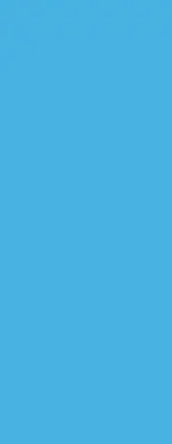 Fensterrollo für den Innenbereich in der Farbe Blau