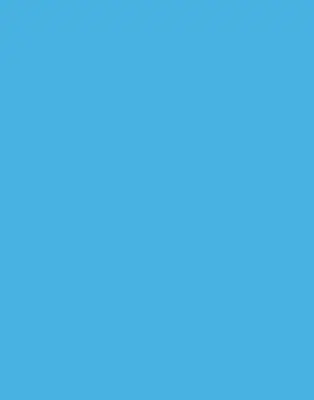 Fensterrollo für den Innenbereich in der Farbe Blau