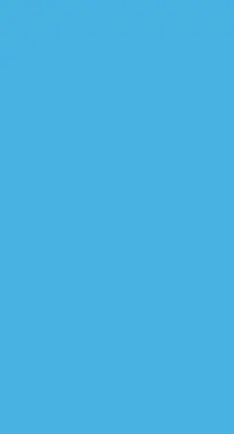 Fensterrollo für den Innenbereich in der Farbe Blau