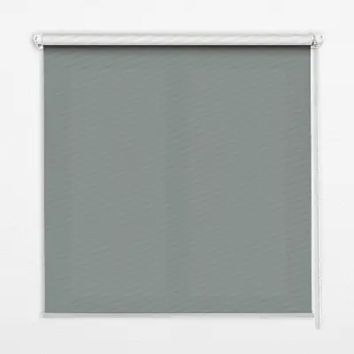 Fensterrollo in der Farbe Grau